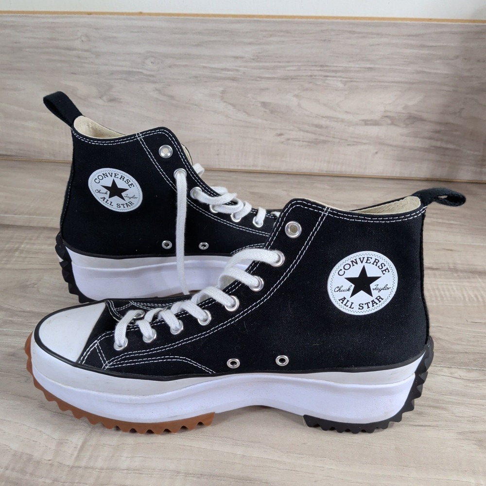Converse Run Star Hike High Platform Shoes Sneakers Size Men's 10.5 Women's 12